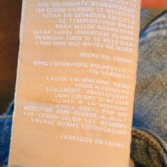 Kut From The Kloth Denim "Rose" Button Up Front Skirt, Women's Size 6 - Picture 8 of 14